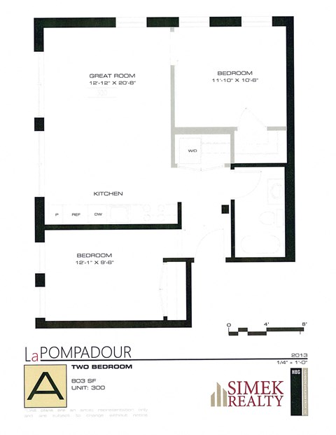La Pompadour floorplan